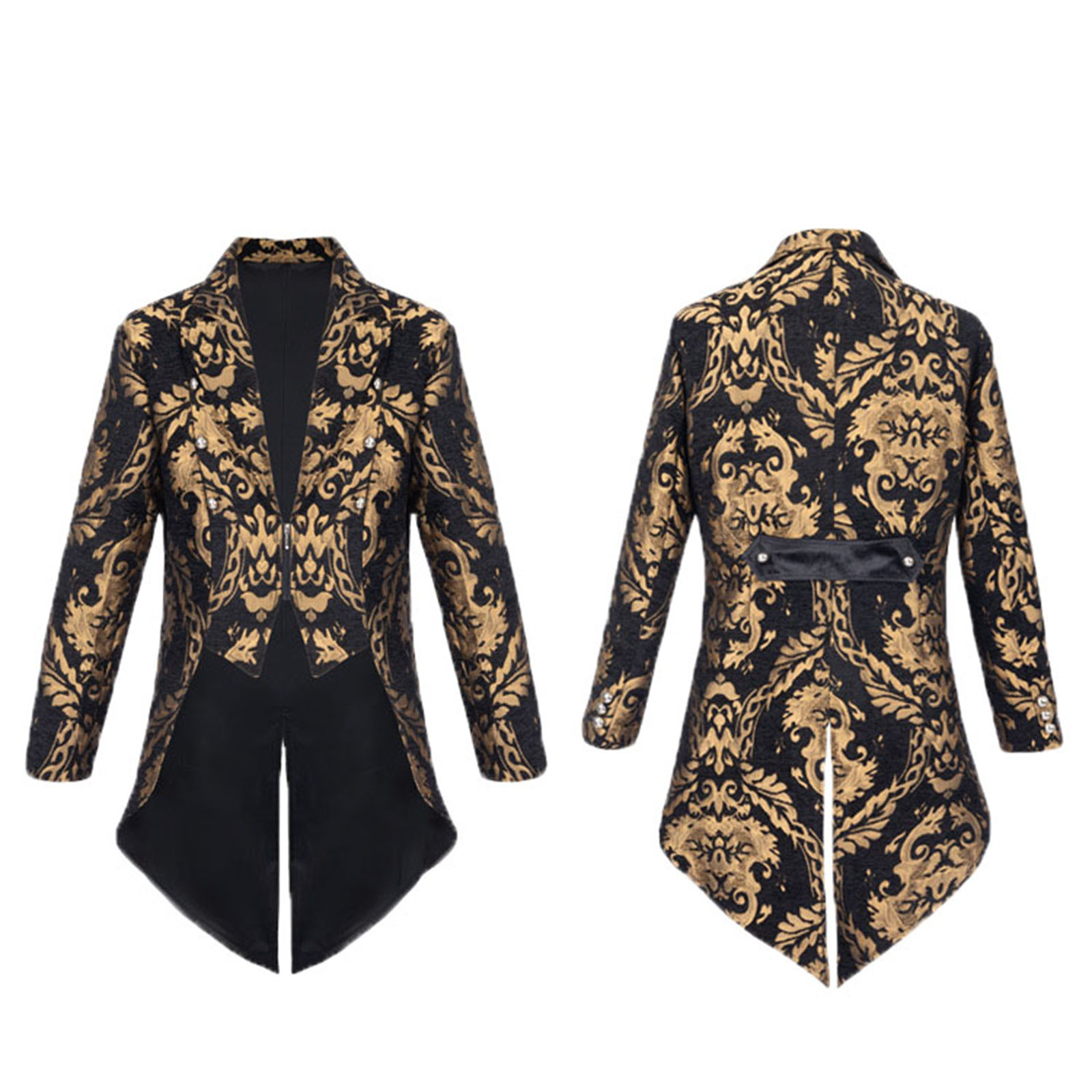 Men'S Gothic Formal Wear - معطف رجالي على الطراز القروسطي، بدلة