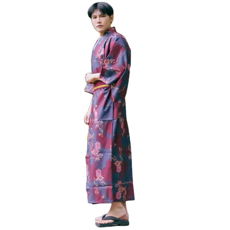 Men'S Formal Wear Not Suit - الملابس العرقية اليابانية كيمونو الرجال التقليدية