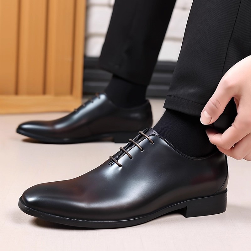 Men Formal Wear Office - مصمم جلد طبيعي رجالي بالجملة أكسفورد