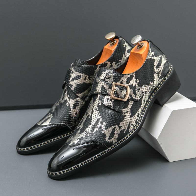 أحذية رجالية كلاسيكية ريترو من - مراجعة Men'S Formal Party Wear Shoes وسعره