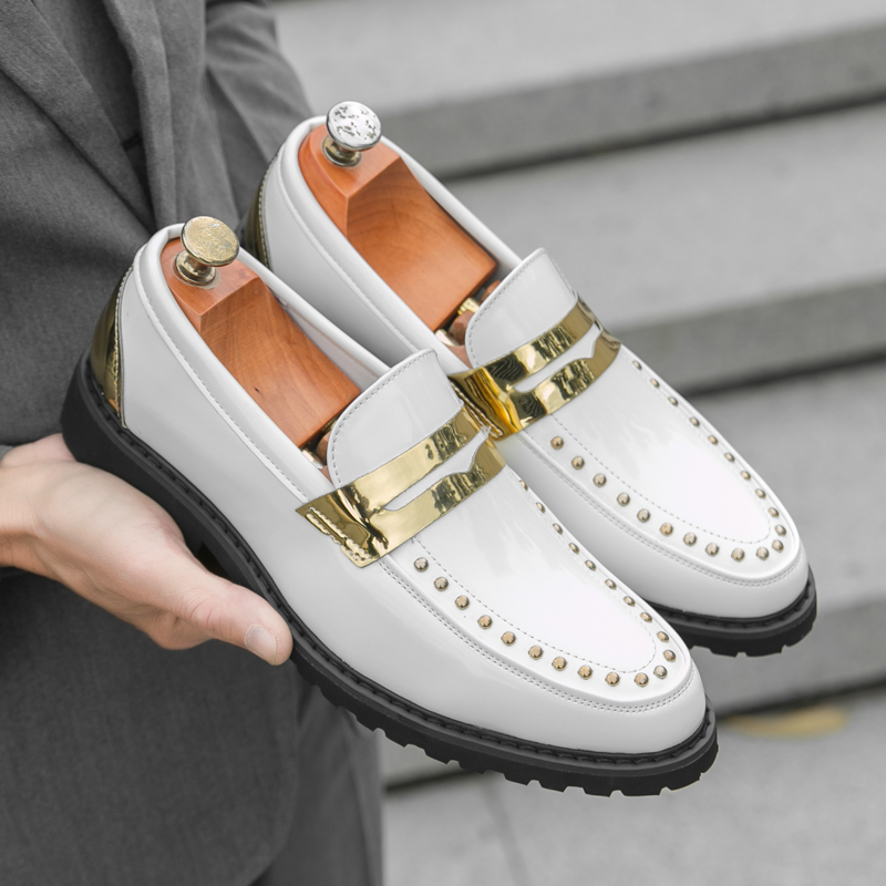 الرجال المألوف المتسكعون بولي  - مراجعة Men'S Formal Party Wear Shoes وسعره