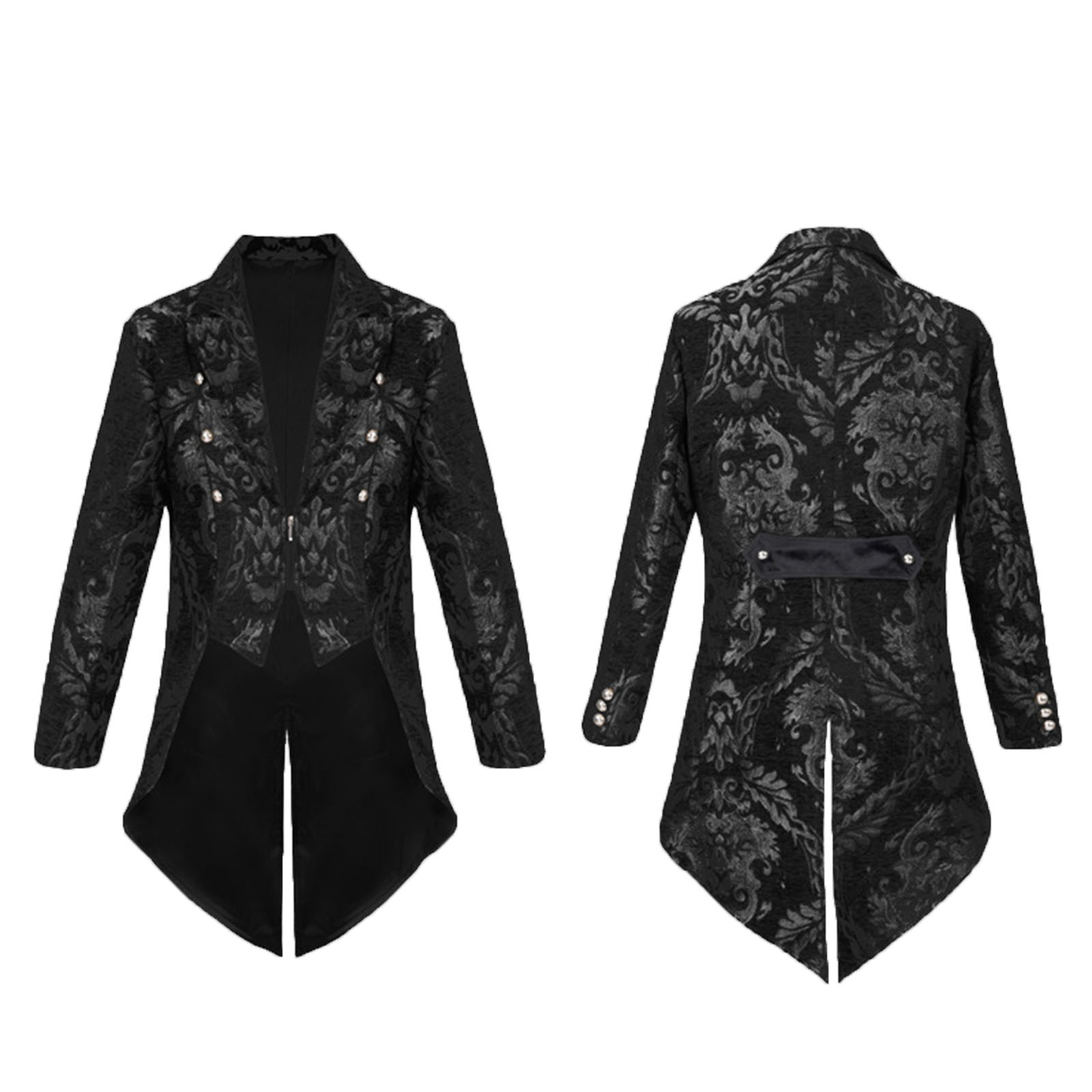 معطف رجالي على الطراز القروسطي - مراجعة Men'S Gothic Formal Wear وسعره