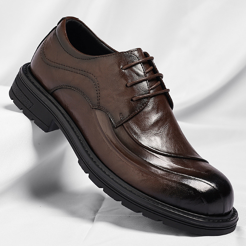 أحذية رسمية من الجلد الطبيعي ا - مراجعة Men Formal Wear Office وسعره