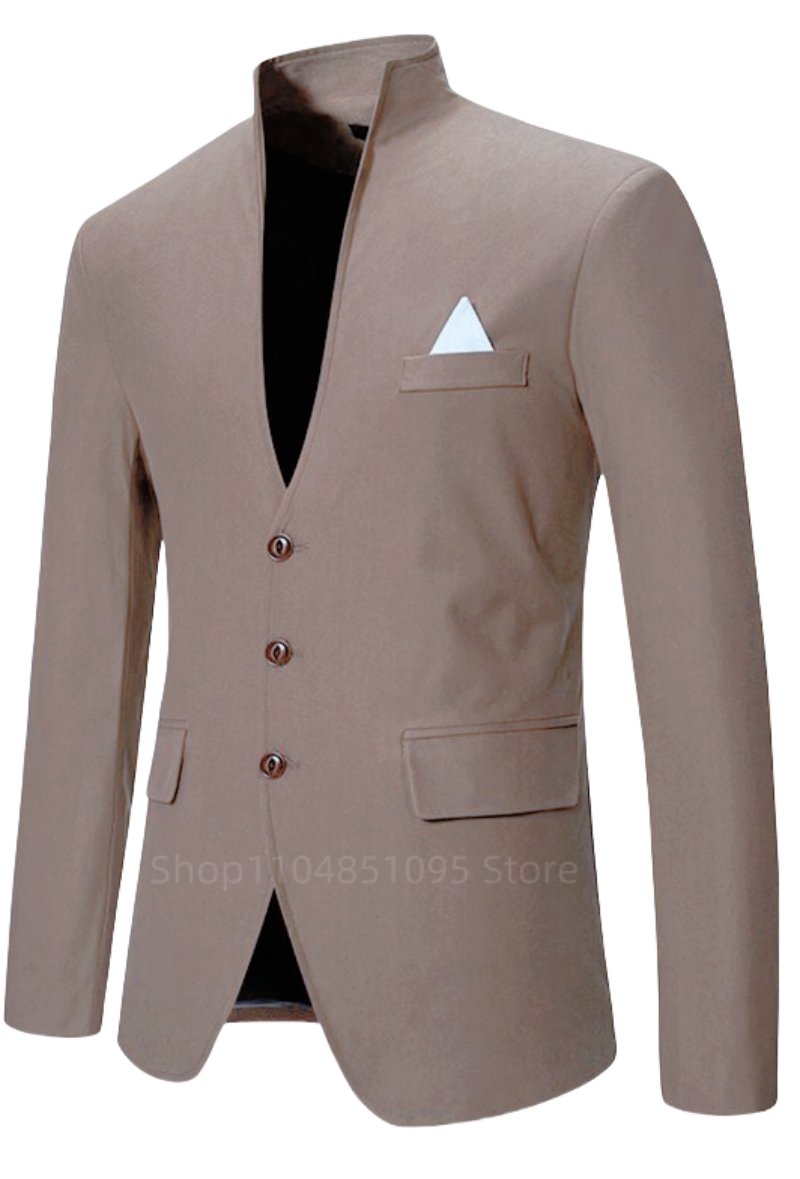 جاكيت توكسيدو رجالي كاجوال لحف - مراجعة Men Formal Wear Office وسعره