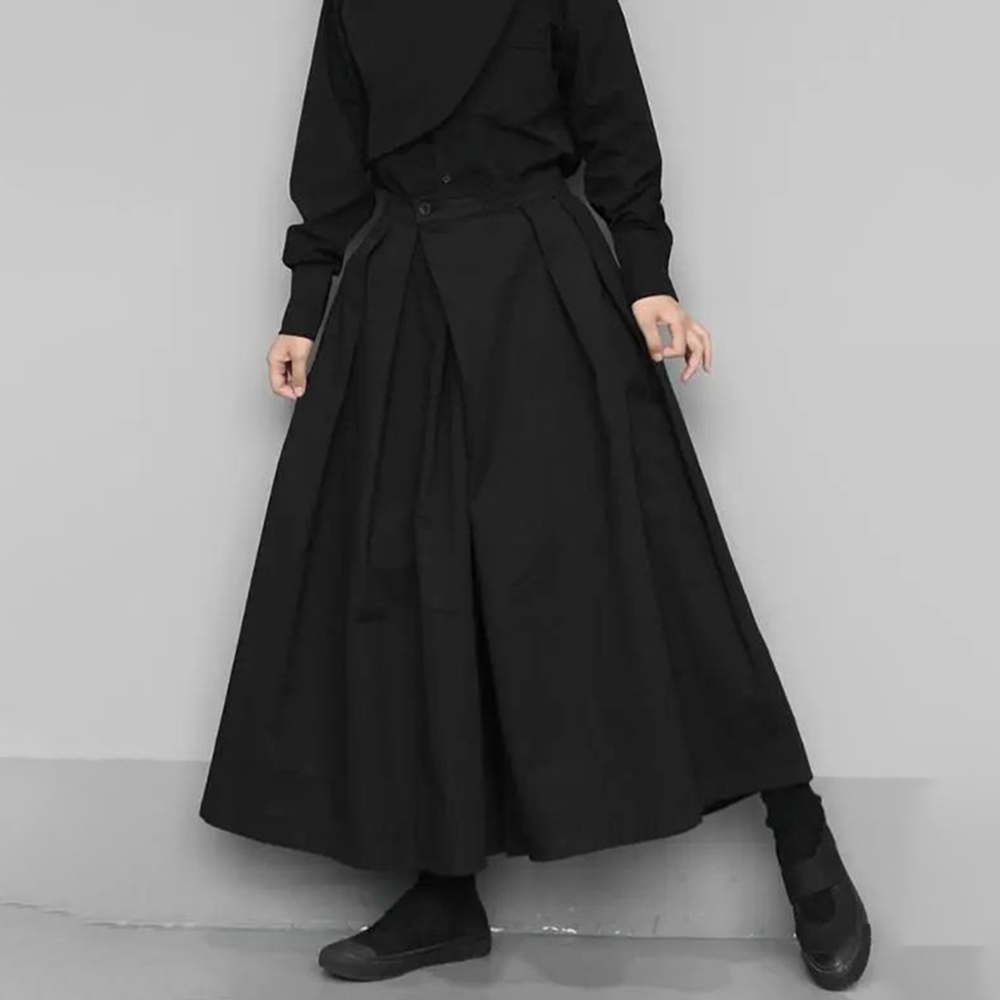 بنطال رجالي ياباني بأرجل واسعة - مراجعة Men'S Gothic Formal Wear وسعره