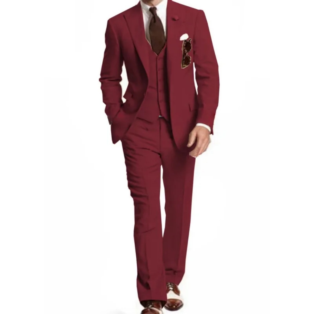 بدلة رجالية بقصة ضيقة وياقة مد - مراجعة Men'S Formal Wear Not Suit وسعره