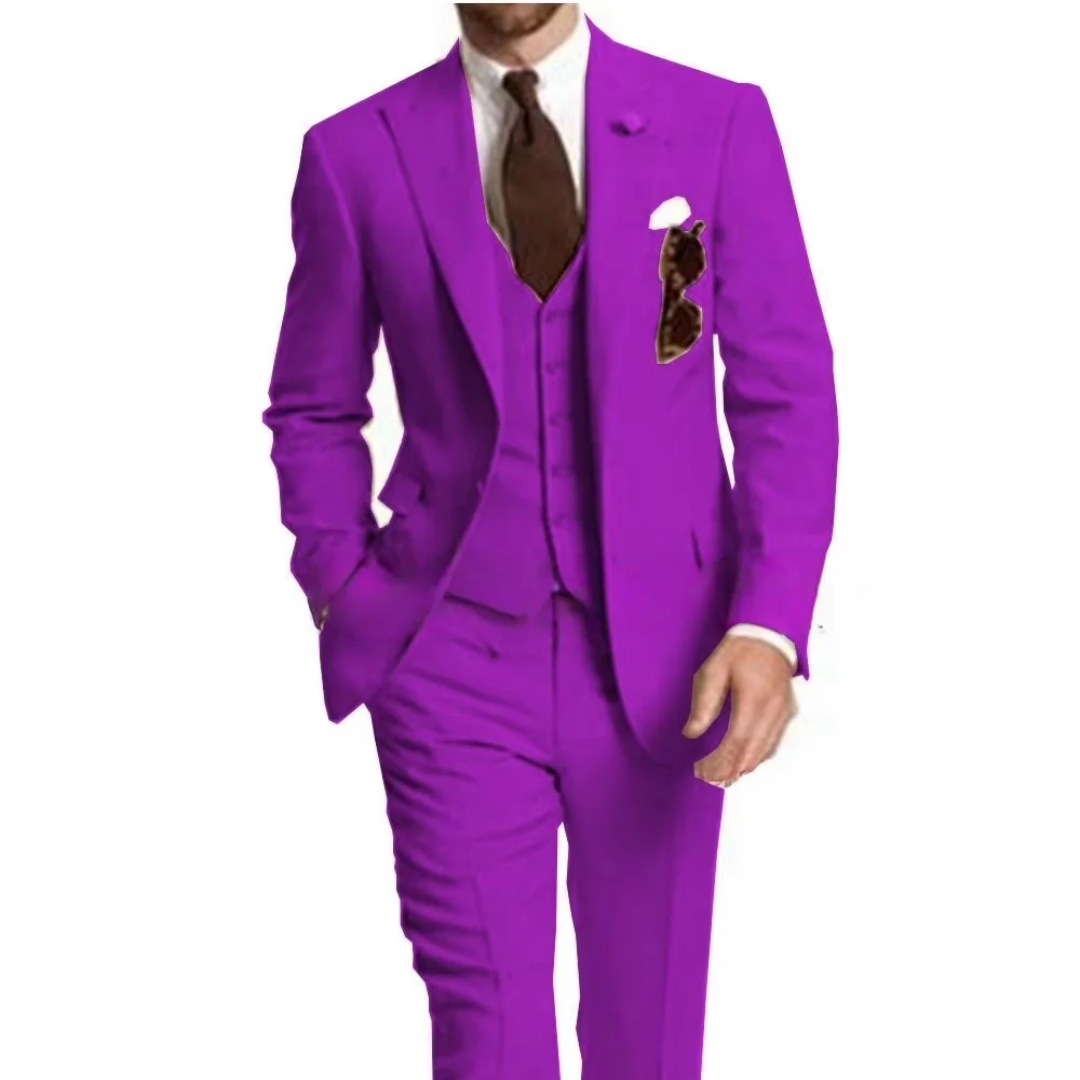 بدلة رجالية بقصة ضيقة وياقة مد - مراجعة Men'S Formal Wear Not Suit وسعره