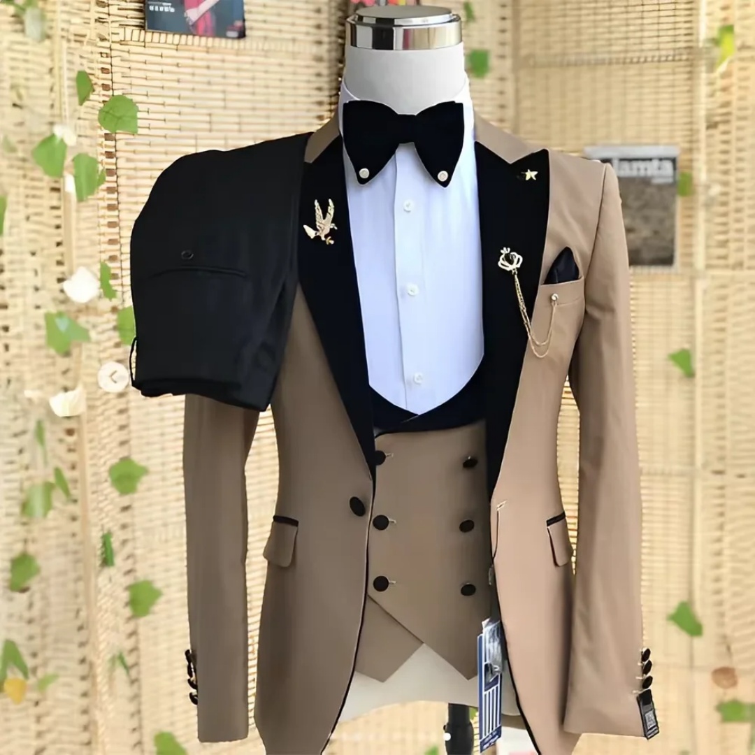 بدلة توكسيدو أنيقة للرجال مكون - مراجعة Men'S Formal Wear Not Suit وسعره