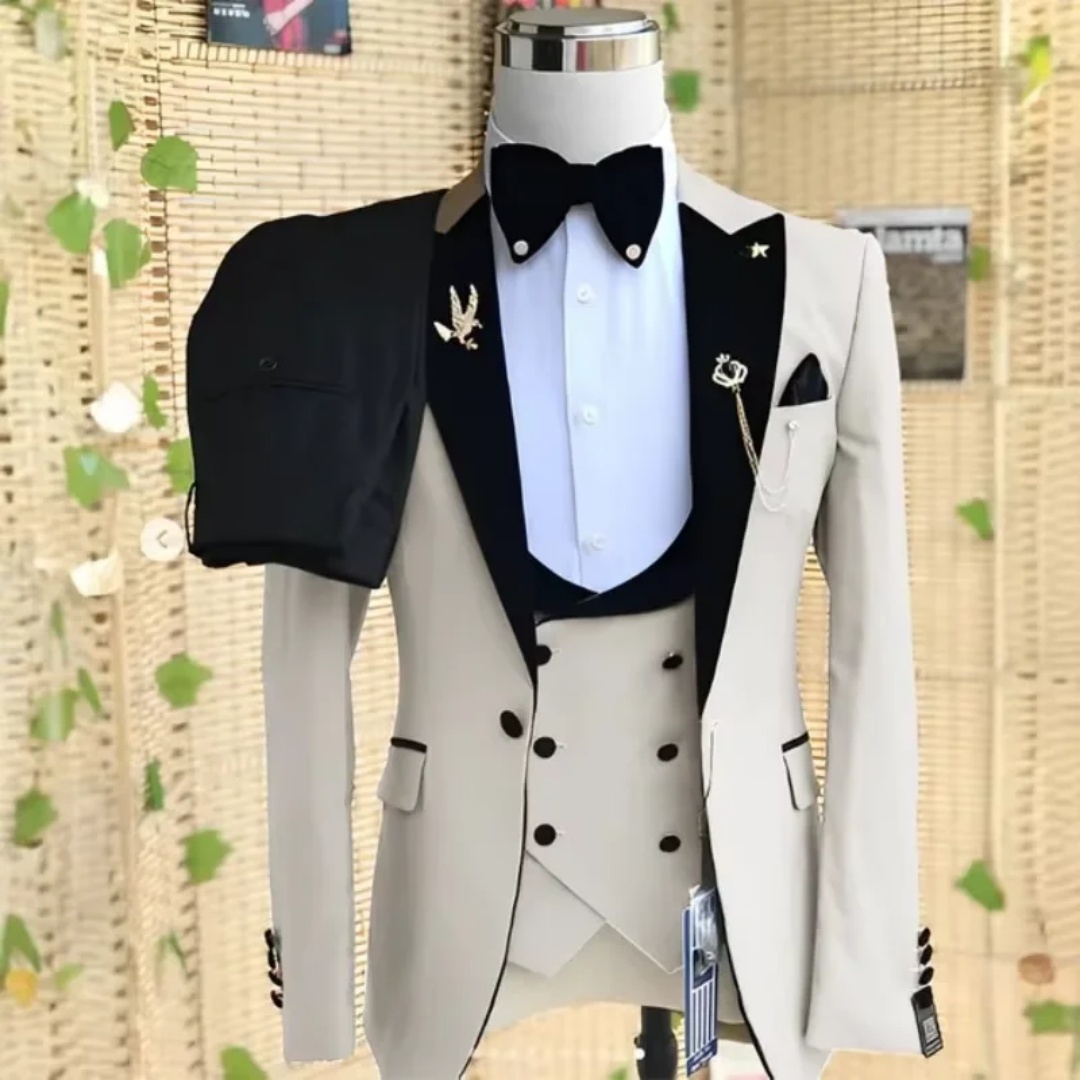 بدلة توكسيدو أنيقة للرجال مكون - مراجعة Men'S Formal Wear Not Suit وسعره