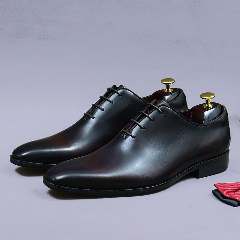 مصمم جلد طبيعي رجالي بالجملة أ - مراجعة Men Formal Wear Office وسعره